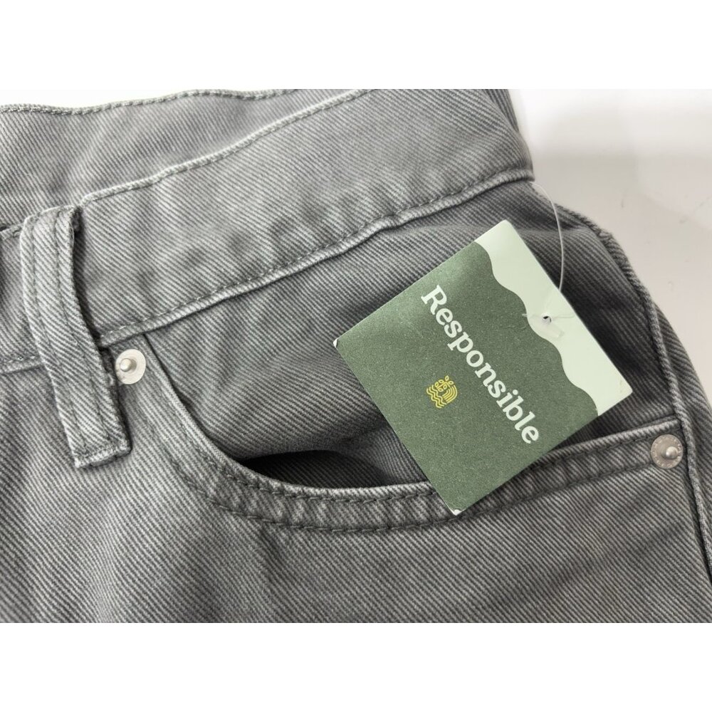 New With Tags - RSQ Jeans 31x32 Gray Straight Regular Fit Pants - Picture 5 of 7